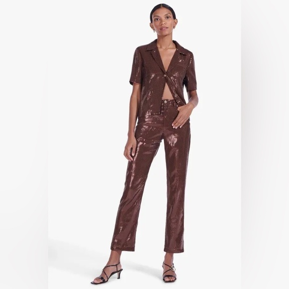 NWOT Staud Eli Pants - Picture 2 of 10